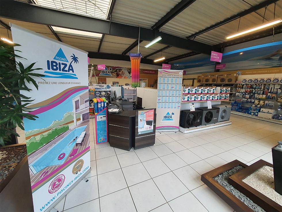 magasin Promostar Piscines Ibiza